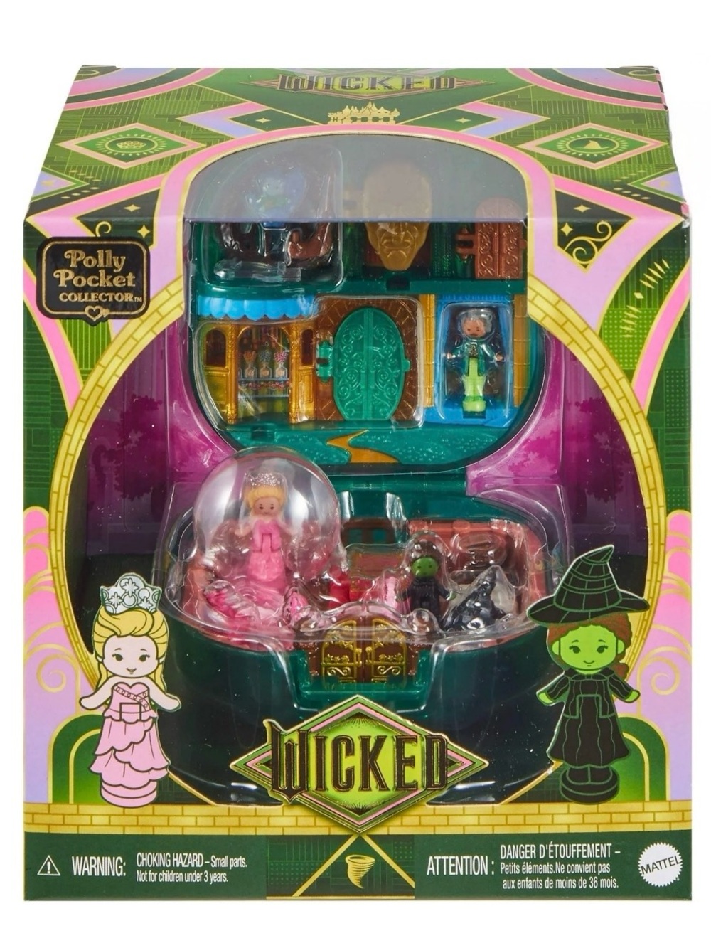 NIB - Polly Pocket x Wicked Collector Compact